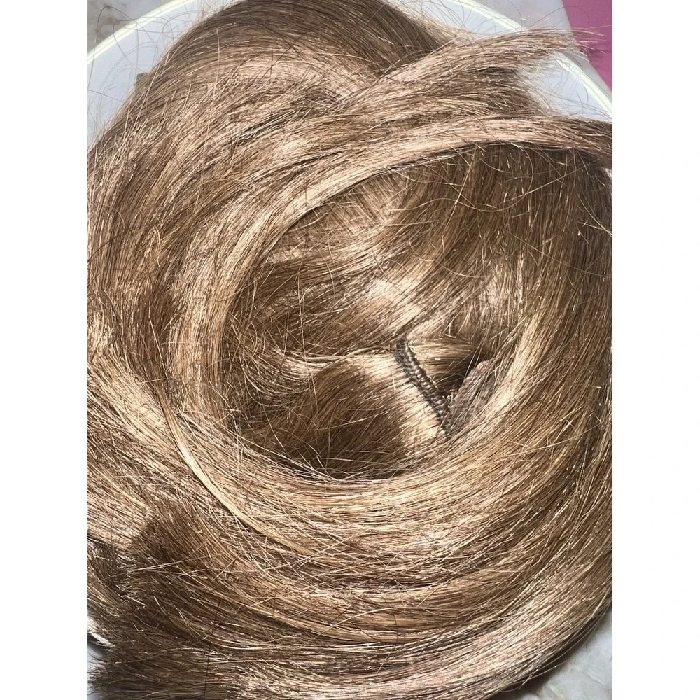 Luxy Halo Hair Extensions Chestnut Brown Human Hair 20-180g Color 6-H READ